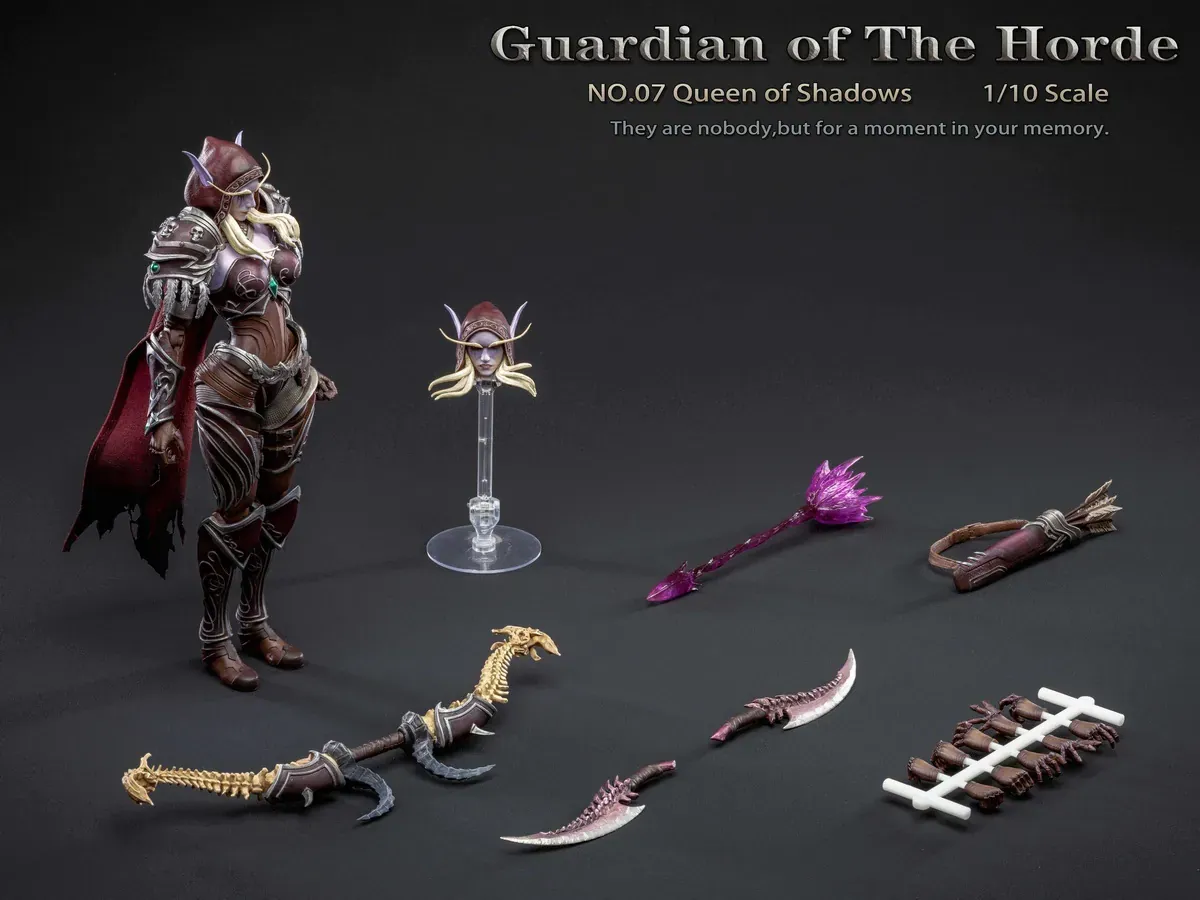 In stock! Grey Knight NO.07 Guardian of the Horde Queen of Shadows 1/10 Action Figure