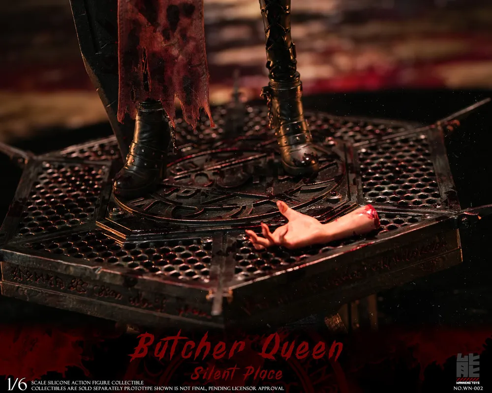 Pre order! Wanneng Toys WN-002B Butcher Queen Quiet Place DX Version Silent Hill 1/6 Scale Action Figure