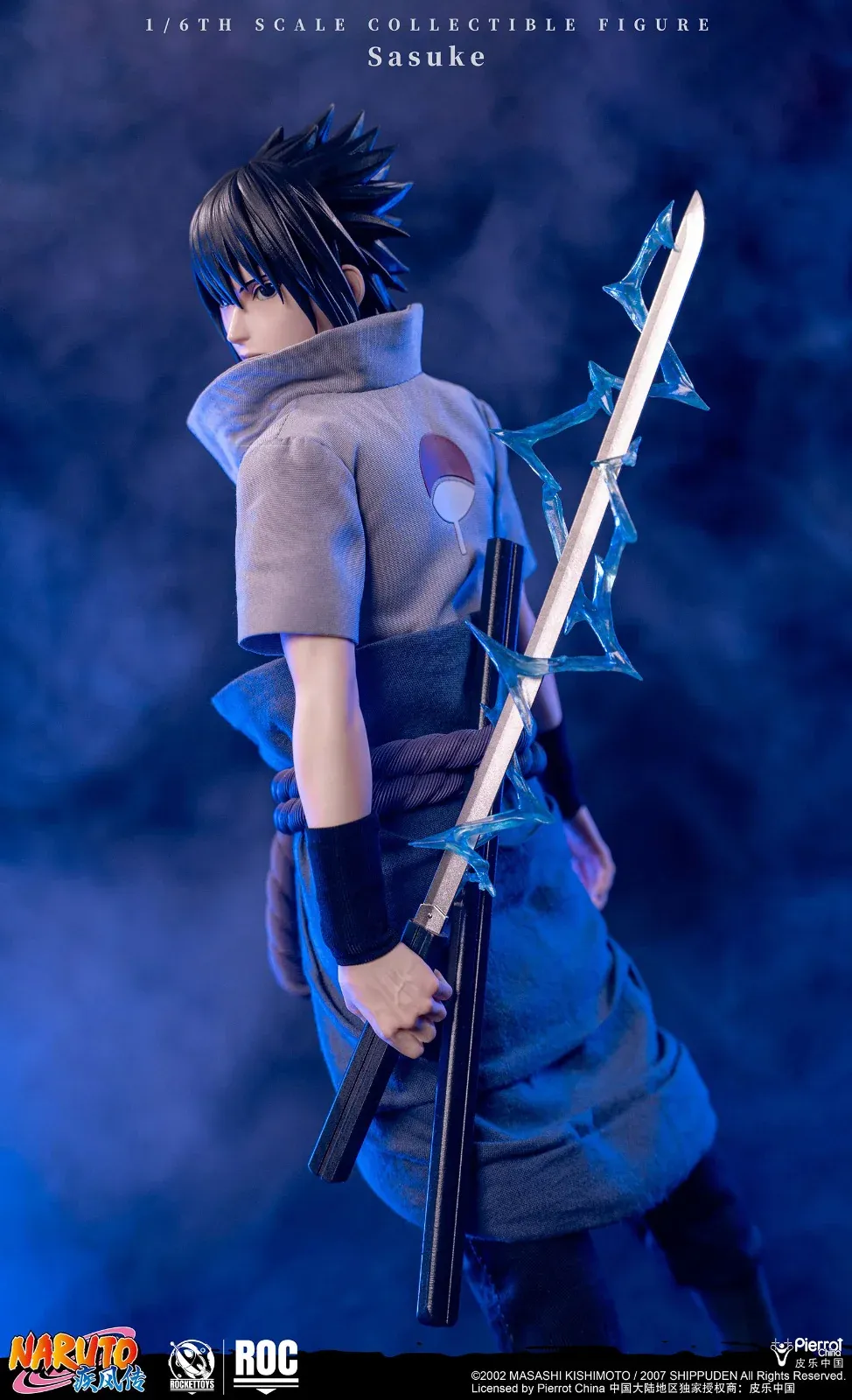 Pre order! Rocket Toys ROC017 Sasuke Uchiha Standard Version 1/6 Collectible Action Figure 
