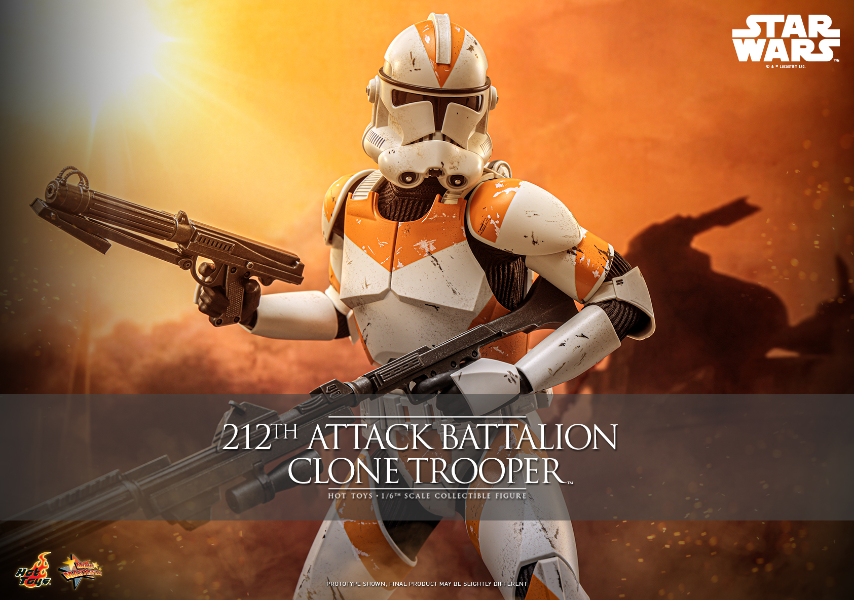 Pre order! Hot Toys MMS851 212th Attack Battalion Clone Trooper Standard Version 1/6 Scale Figure