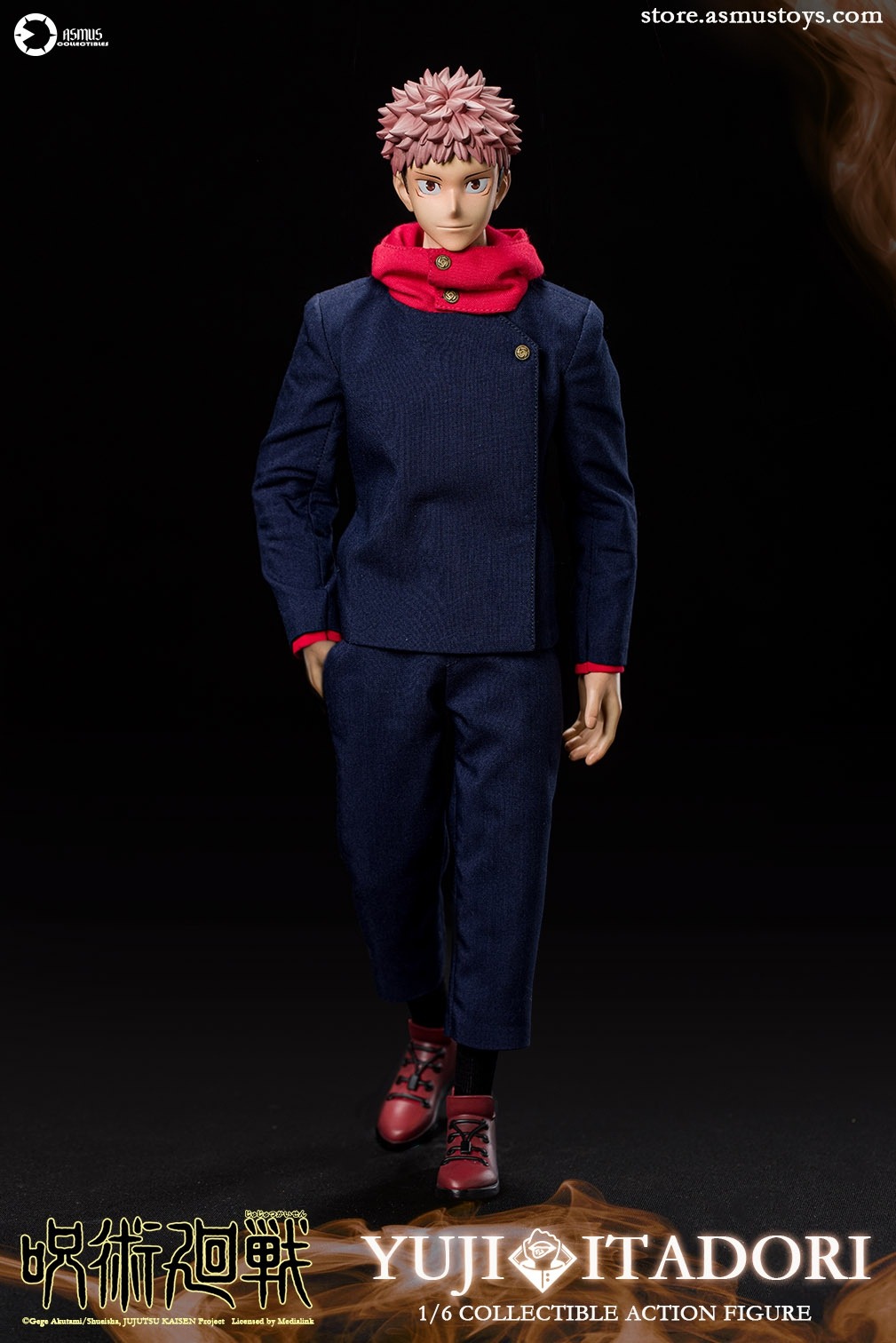 Pre order! Asmus Toys JJKS02A Jujutsu Kaisen YUJI ITADORI 1/6 Scale figure