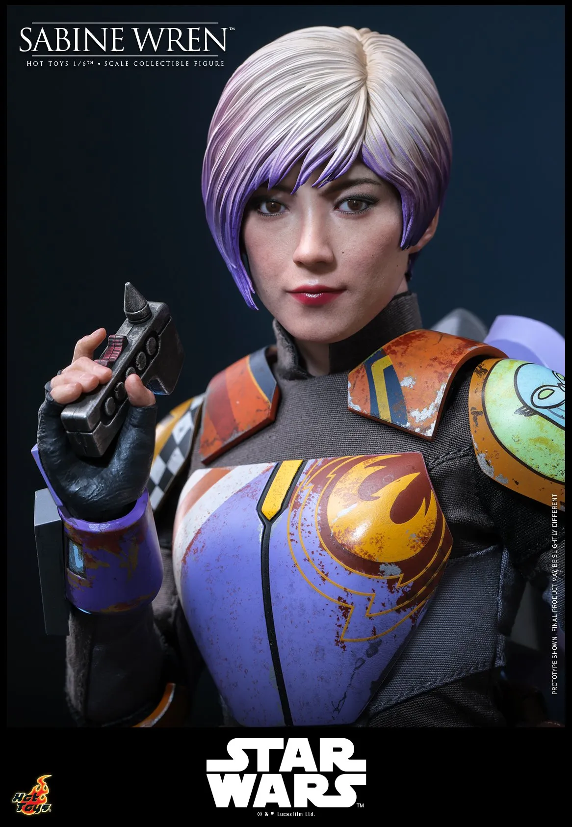 Coming soon! Hot Toys TMS171 Sabine Wren Star Wars: Rebels 1/6th scale Collectible Figure