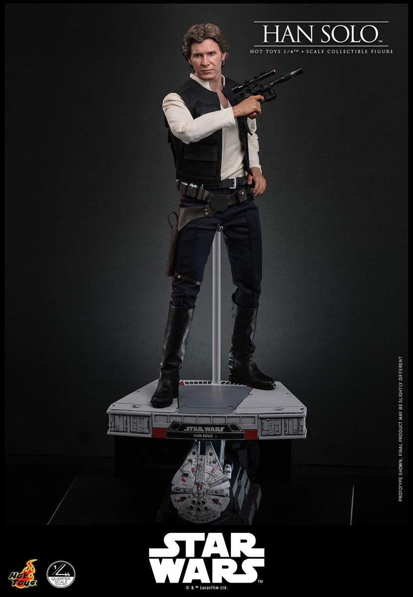 Pre order! Hot Toys QS026 Han Solo Star Wars: A New Hope 1/4th scale Collectible Figure