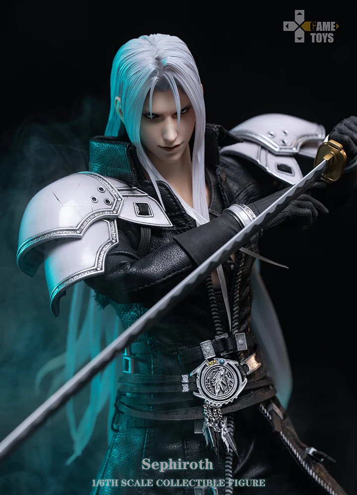 In Stock! GAMETOYS GT-003 FF7 Sephiroth 1/6 Figure