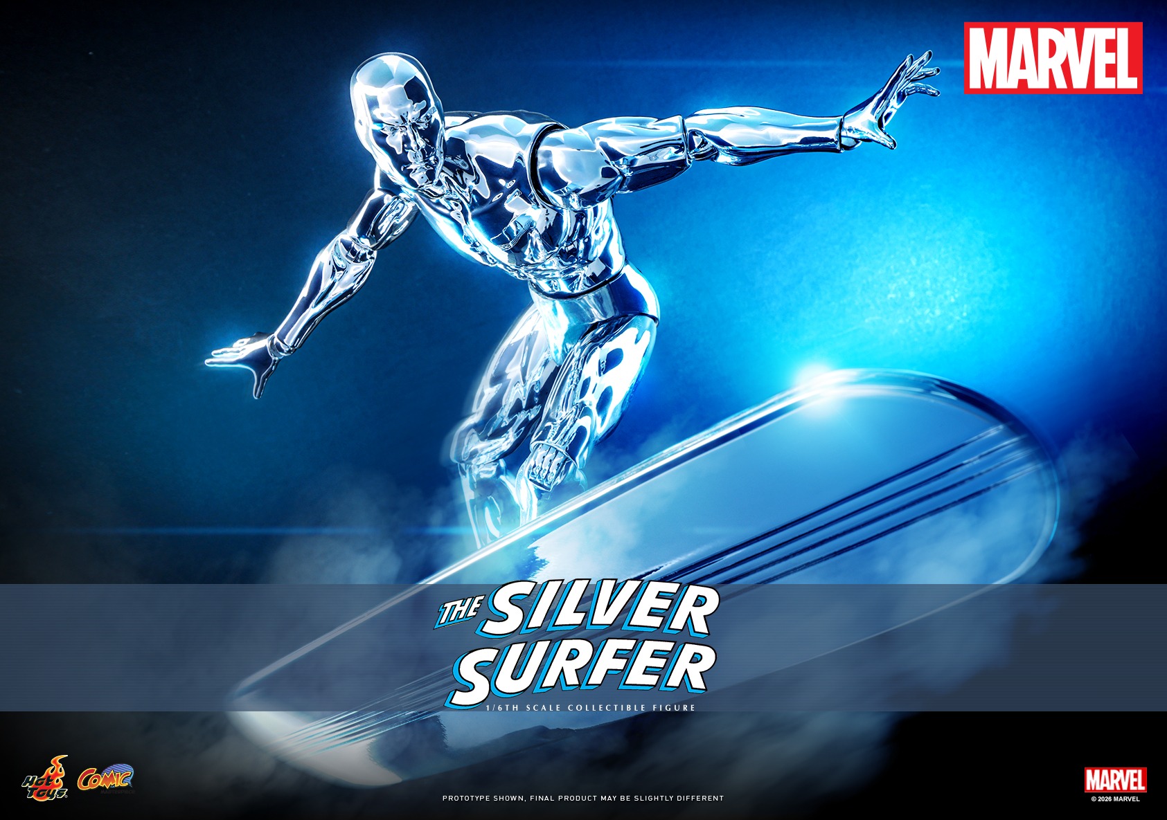 Pre order! Hot Toys CMS033 Silver Surfer Marvel Comics 1/6 Collectible Figure