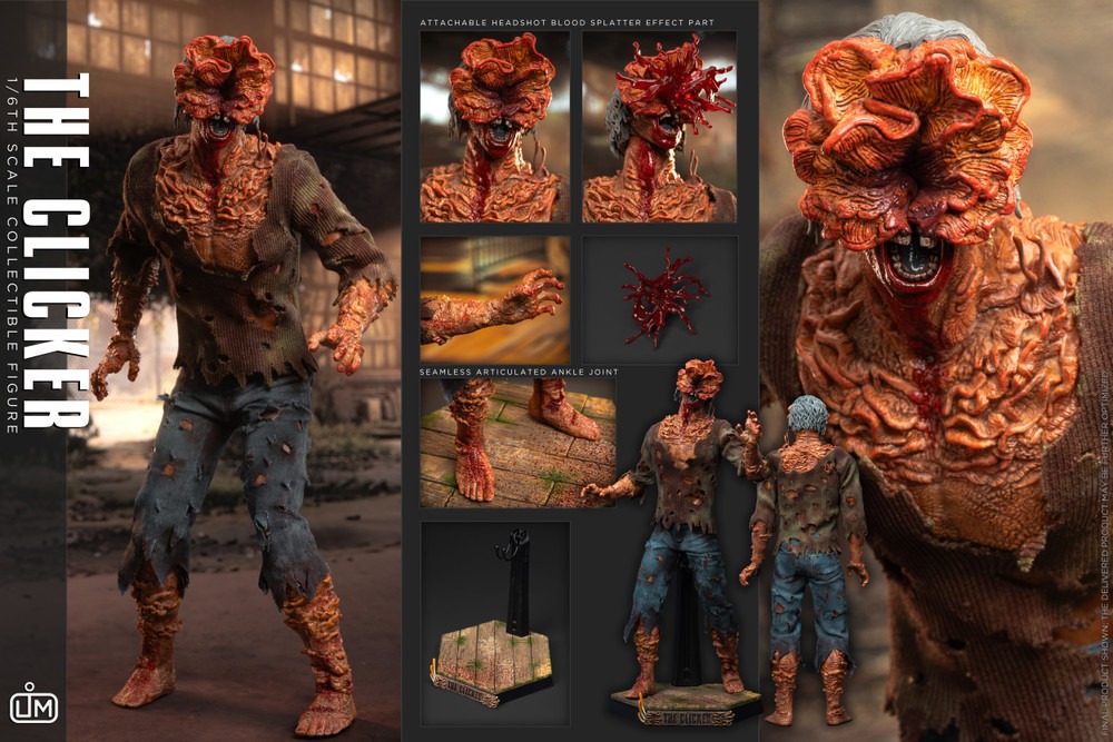 Pre Order! Lim Toys LIM013 The Clicker The Last of us 1/6th scale Collectible Figure