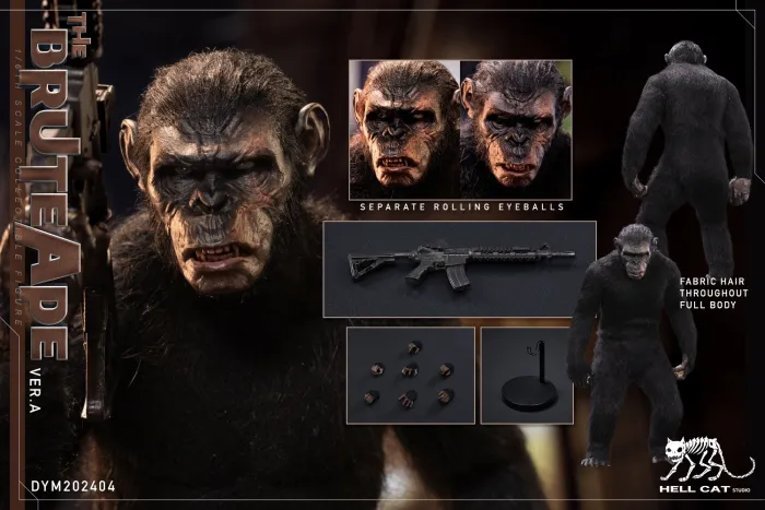 In stock! Hell Cat 1/6 Ape Leader Figure DYM202404 Koba 