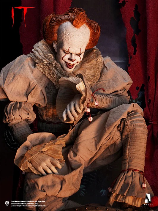 Only one! INART IT Pennywise Premium Edition (A) 1/6 Scale Collectibles Figure