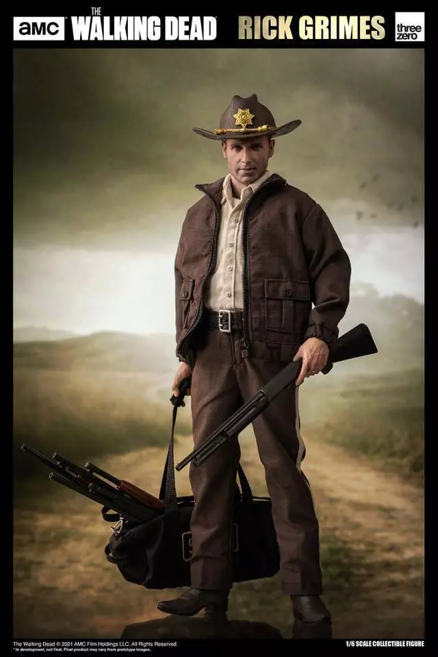 In Stock! Threezero The Walking Dead Rick Grimes Sheriff officer 3z01450w0 1/6 Season 1 Figure
