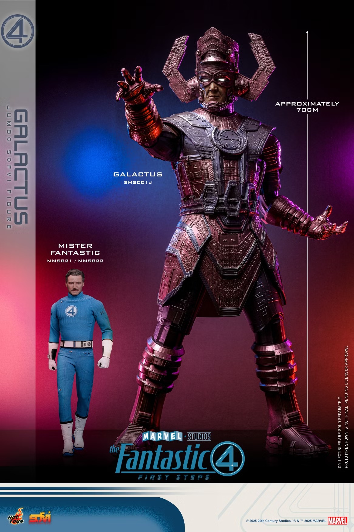 Pre order! Hot Toys SMS001J The Fantastic Four: First Steps Galactus Jumbo Sofvi Figure 