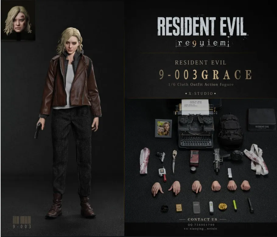 Pre order! X-STUDIO 9-003G Grace Ashcroft Resident Evil Requiem 1/6 Scale Figure