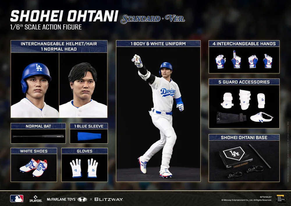 Pre order! Blitzway Ohtani Shohei BW-UMS-12701 Standard version 1/6 Action Figure 