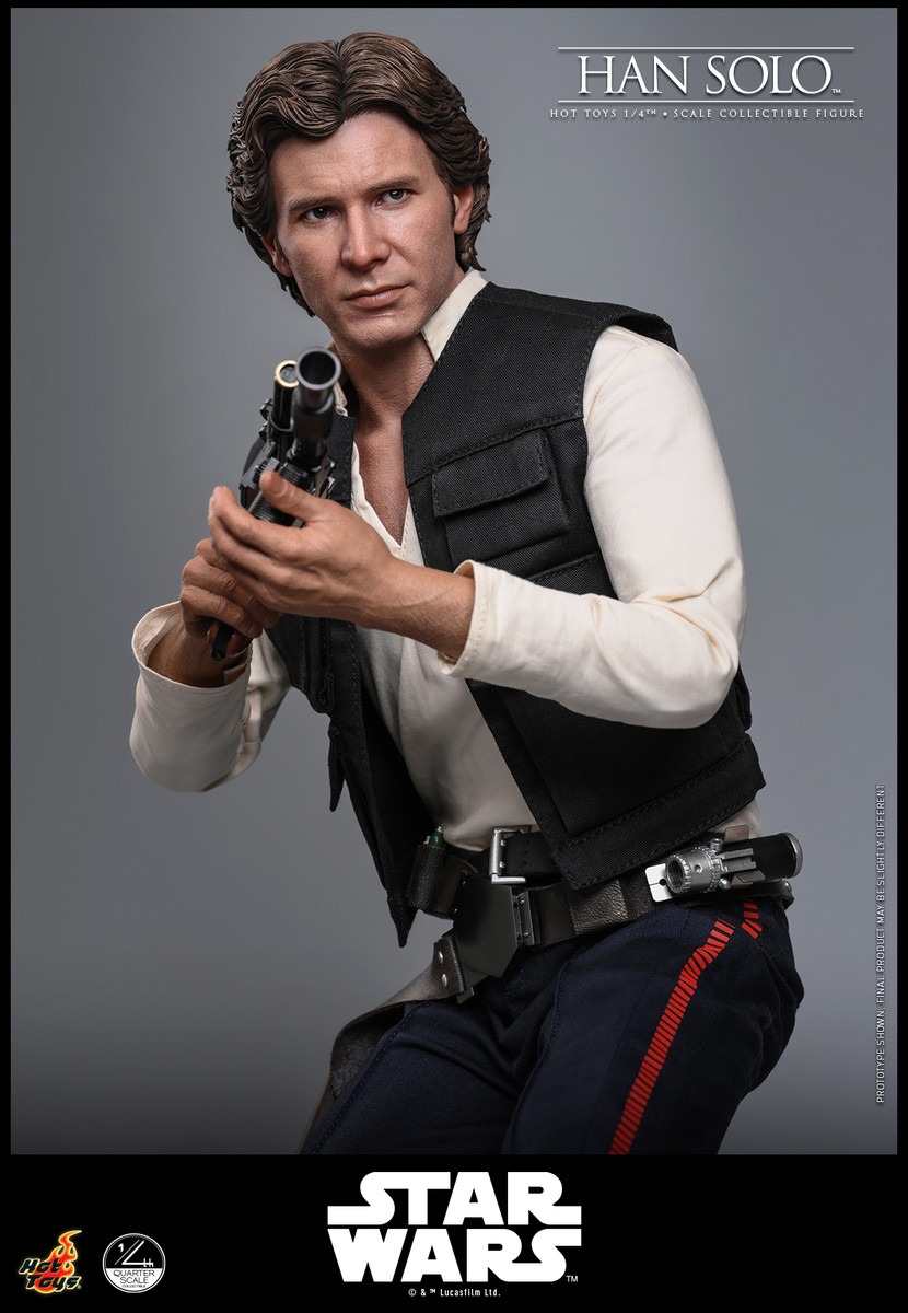 Pre order! Hot Toys QS026 Han Solo Star Wars: A New Hope 1/4th scale Collectible Figure