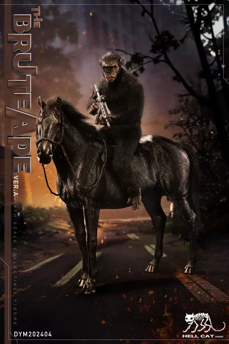 In stock! Hell Cat 1/6 Ape Leader Figure DYM202404 Koba 