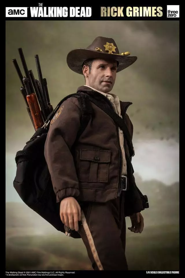 In Stock! Threezero The Walking Dead Rick Grimes Sheriff officer 3z01450w0 1/6 Season 1 Figure