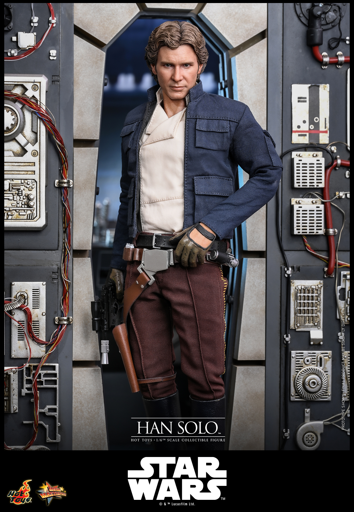 Pre order! Hot Toys MMS846 Han Solo Star Wars: The Empire Strikes Back 1/6 scale Collectible Figure