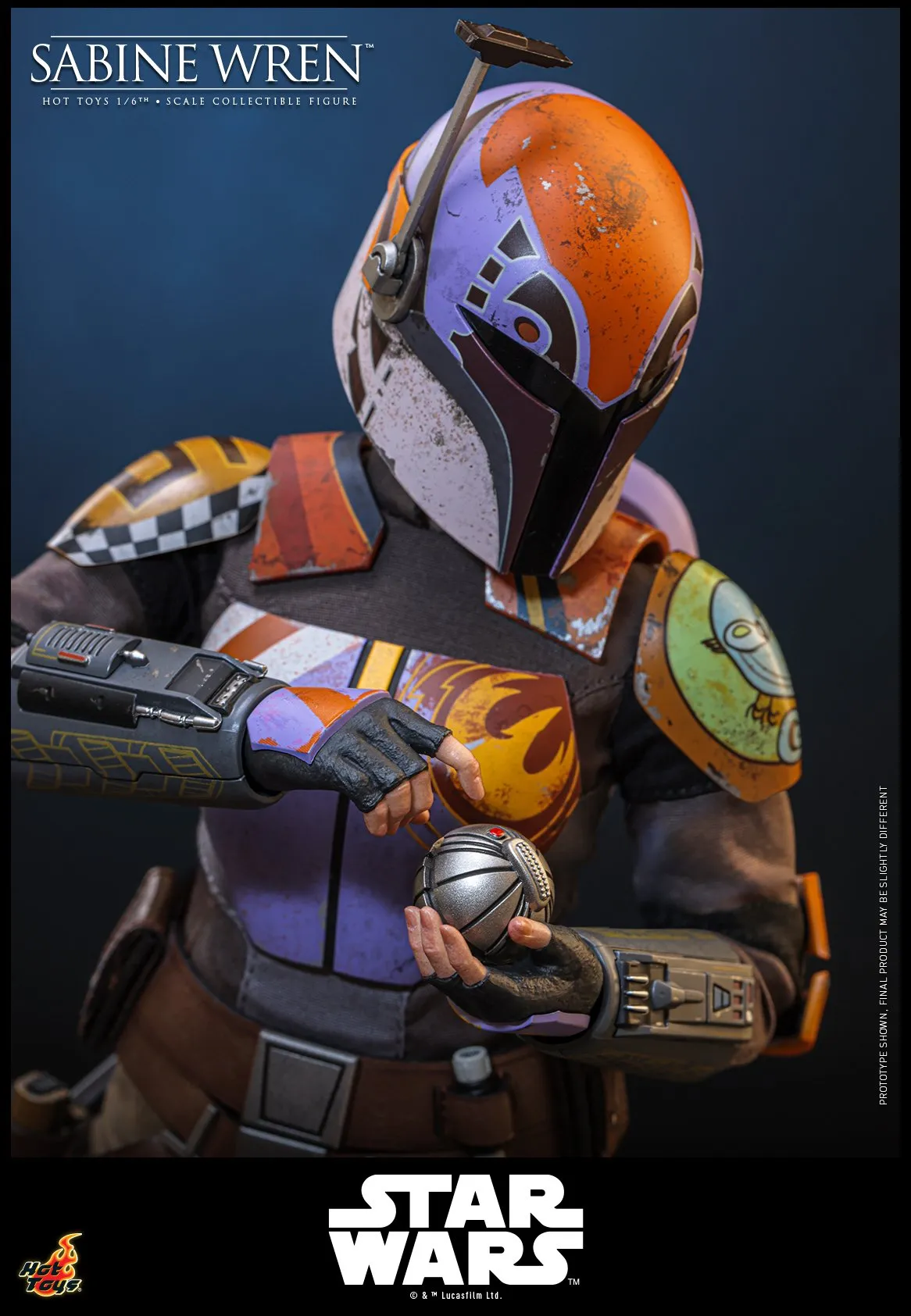 Coming soon! Hot Toys TMS171 Sabine Wren Star Wars: Rebels 1/6th scale Collectible Figure