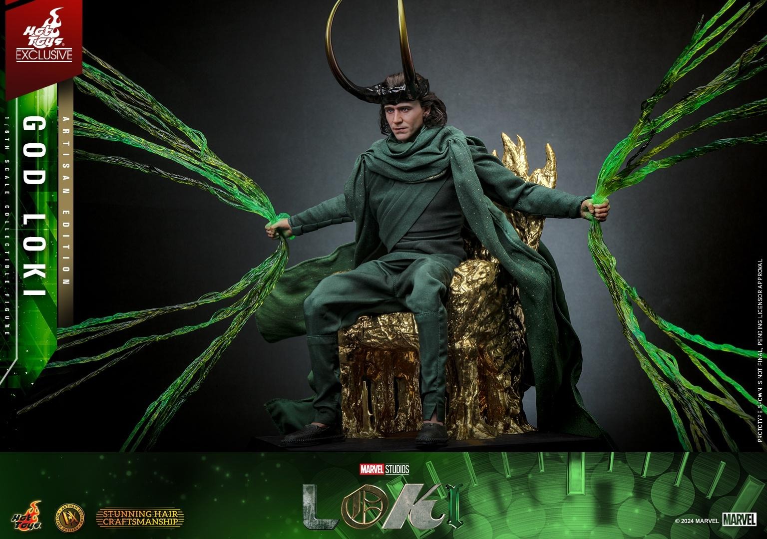 In stock! Hot Toys DX41AE Loki God Loki 1/6th Scale Collectible Figure (Artisan Edition) Limited Edition