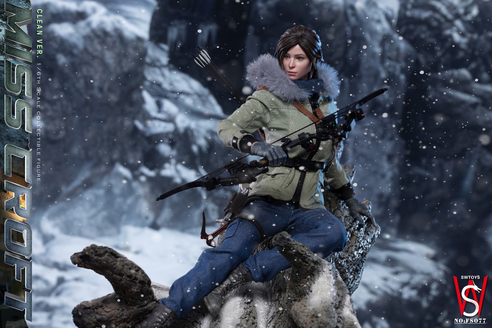 Pre order! Swtoys FS077A 1/6 Scale Miss Croft Regular Version