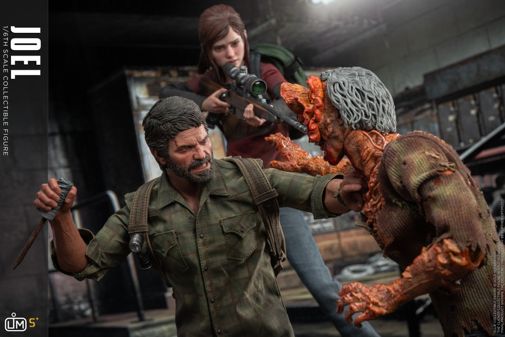 Bundle Discount! Pre Order! LIMTOYS (LS+01+02+LIM013) Joel and Ellie + Clicker 1/6 Scale Figure 