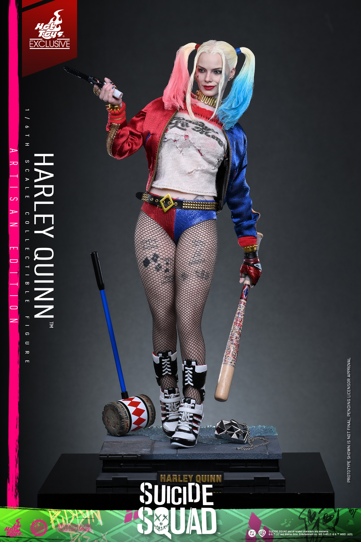 Pre order! Hot Toys MMS842AE Harley Quinn Suicide Squad (Artisan edition)(500 Limited) Collectibles 1/6 Scale Action Figure