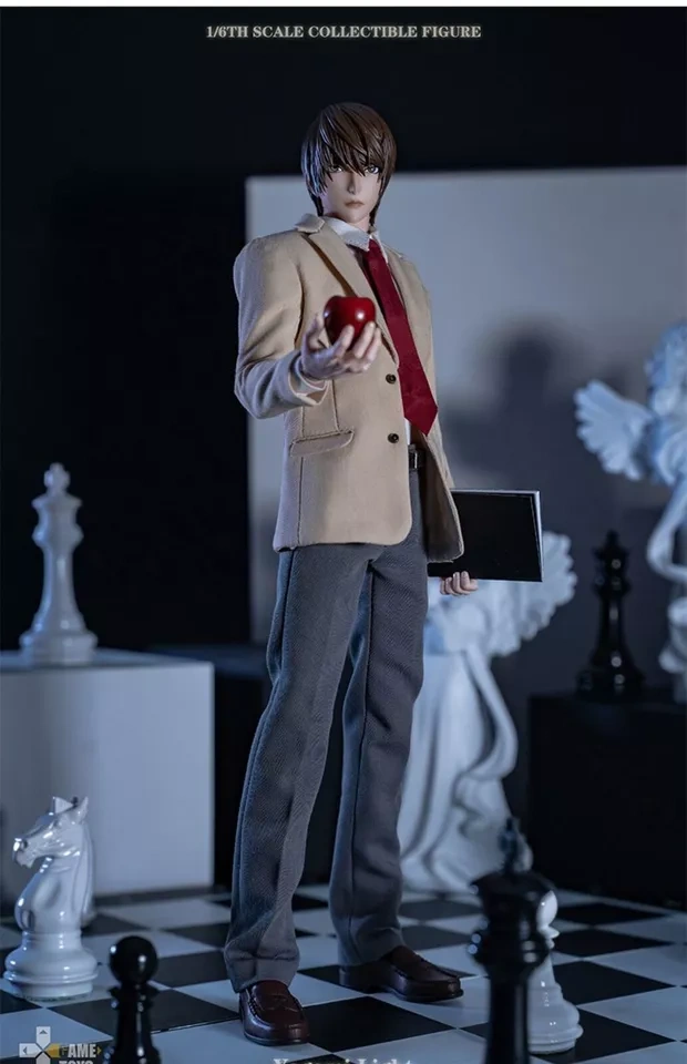 In Stock! GAMETOYS GT-008 1/6 DEATH NOTE Yagami Light Articular Action Figure