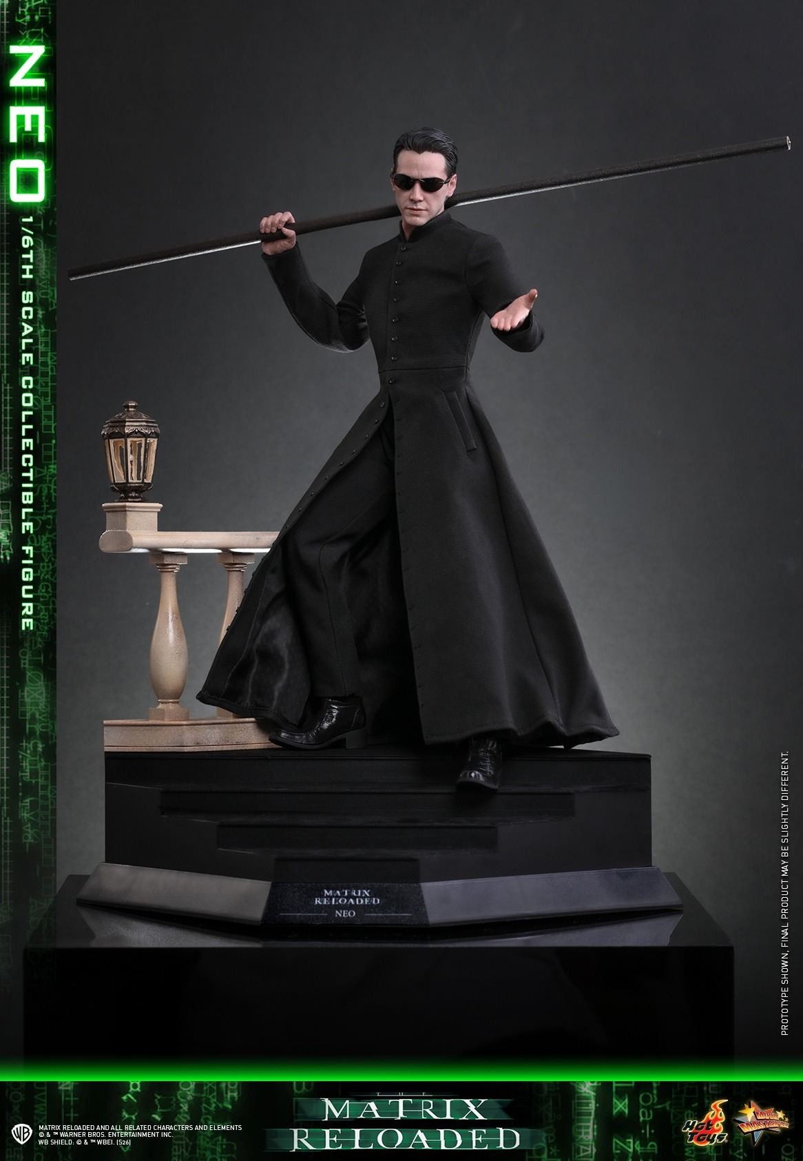 Pre order! Hot Toys MMS868 The Matrix Reloaded: Neo 1/6 Scale Collectible Figure