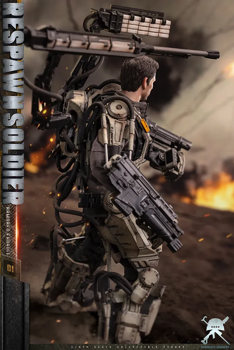 Pre order! General's Armoury GA3001 Respawn Soldier Edge of Tomorrow 1/6 figure