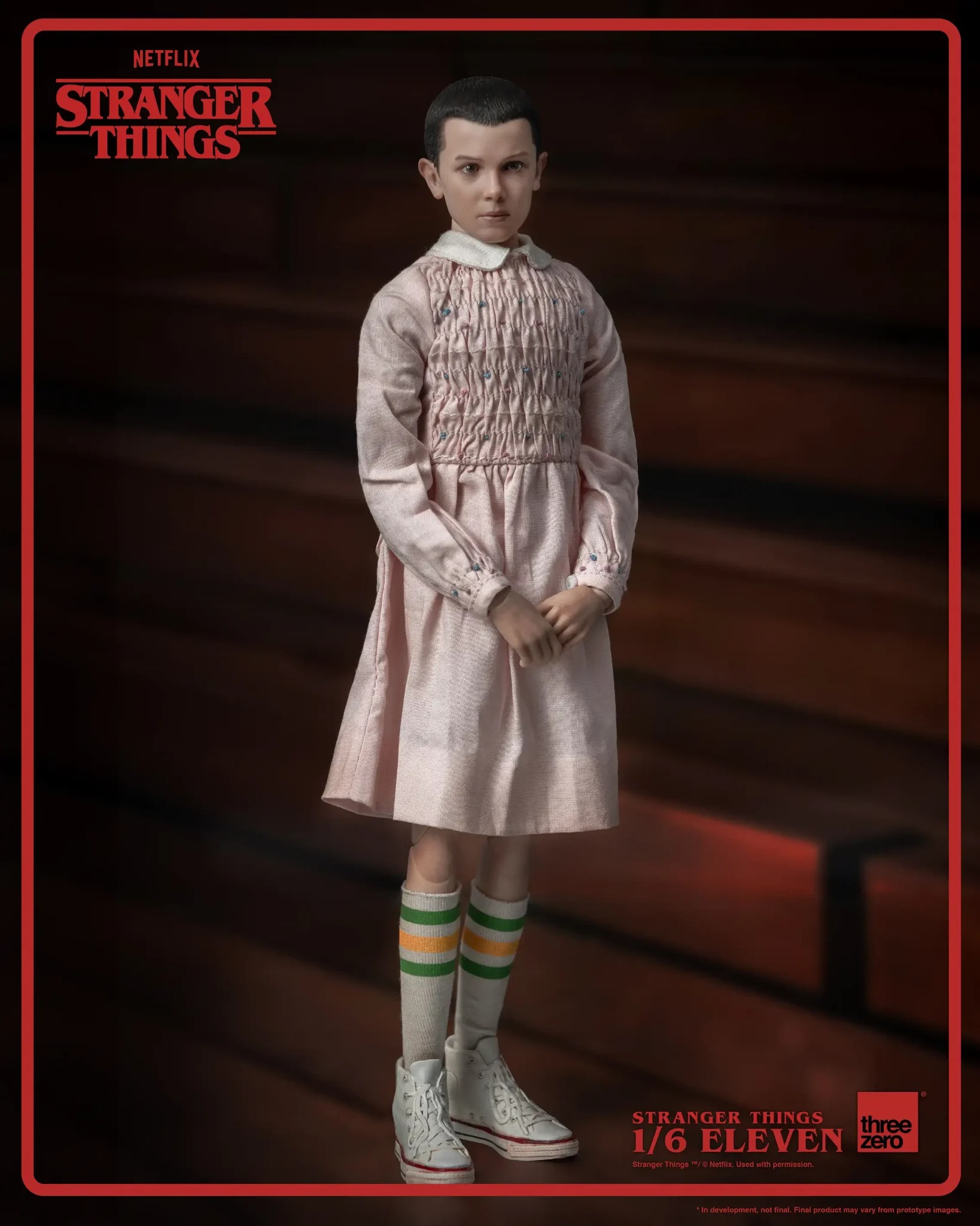 In stock! Threezero Stranger Things 11 Eleven 1/6 Scale Figure