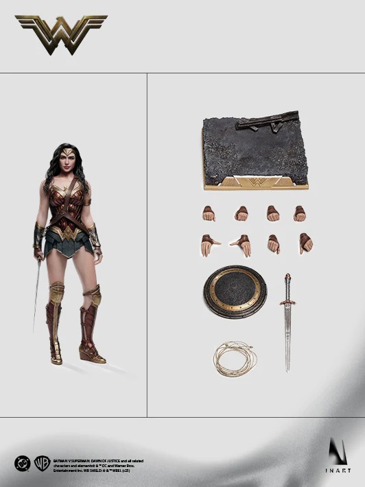 Pre Order! Inart BvS Wonder Woman 1/6 Collectible Figure