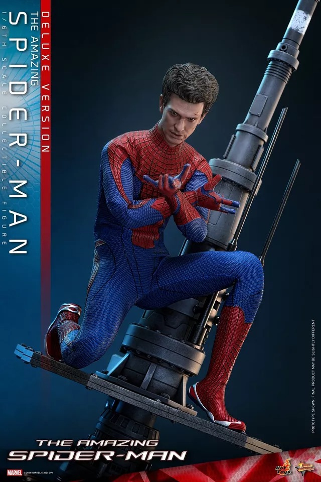 In stock! Hot Toys Special Deluxe MMS772B The Amazing Spider-Man 1/6 Action Figure spiderman