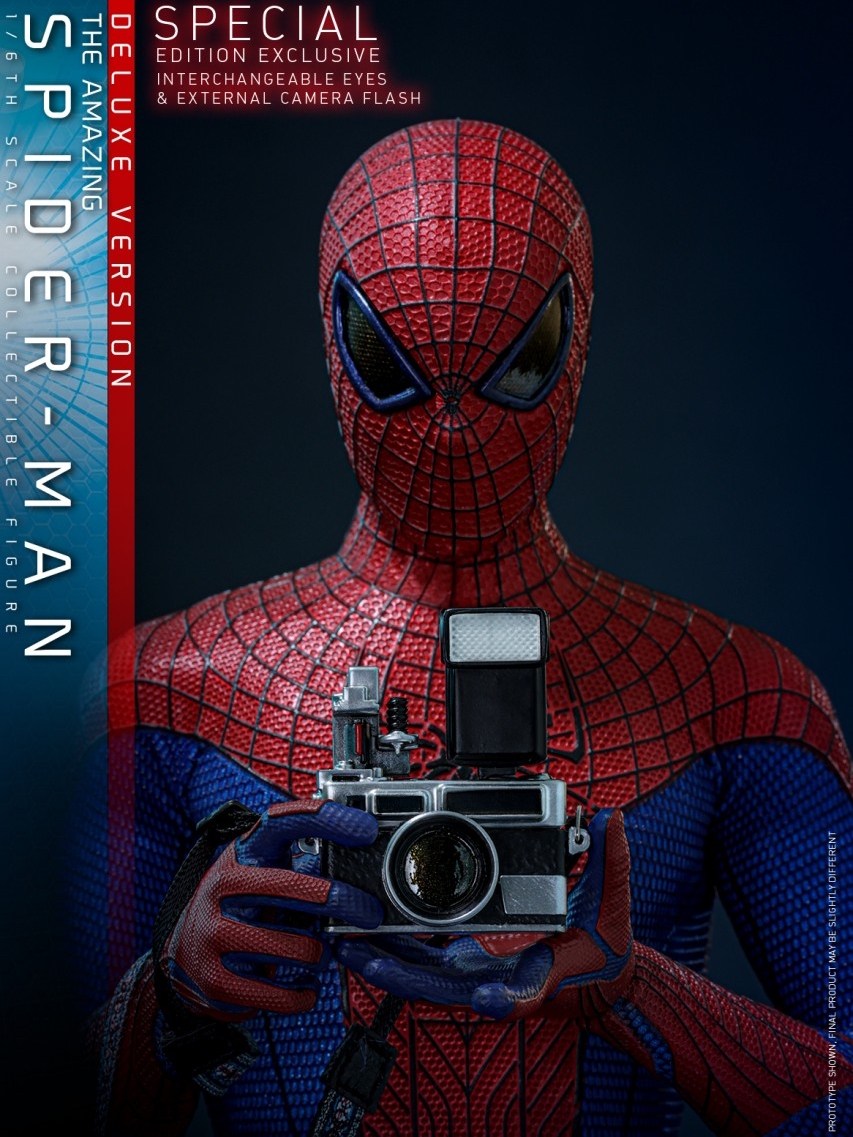 In stock! Hot Toys Special Deluxe MMS772B The Amazing Spider-Man 1/6 Action Figure spiderman
