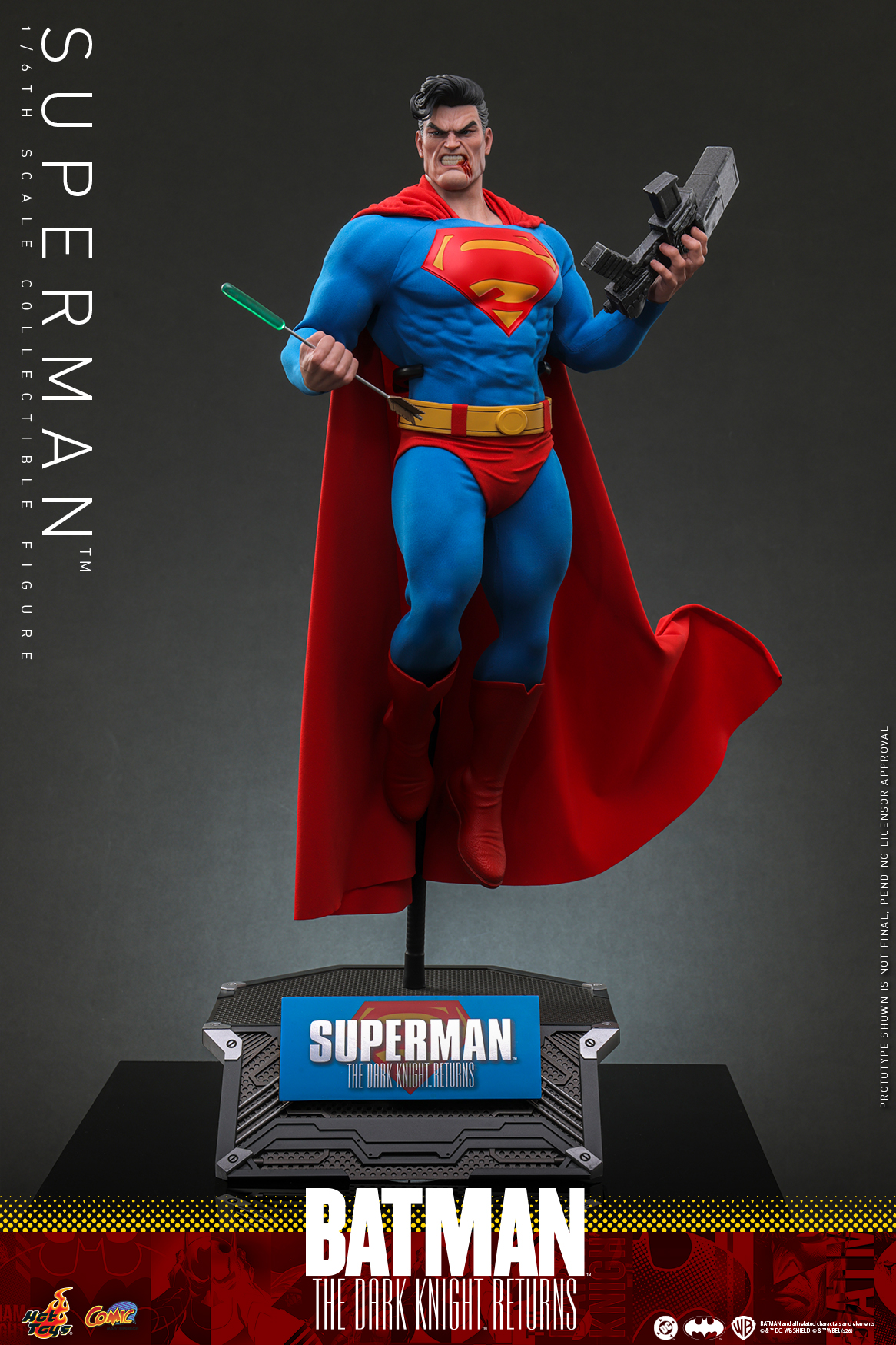 Pre order! Hot Toys CMS032 The Dark Knight Returns Superman 1/6 Scale Figure