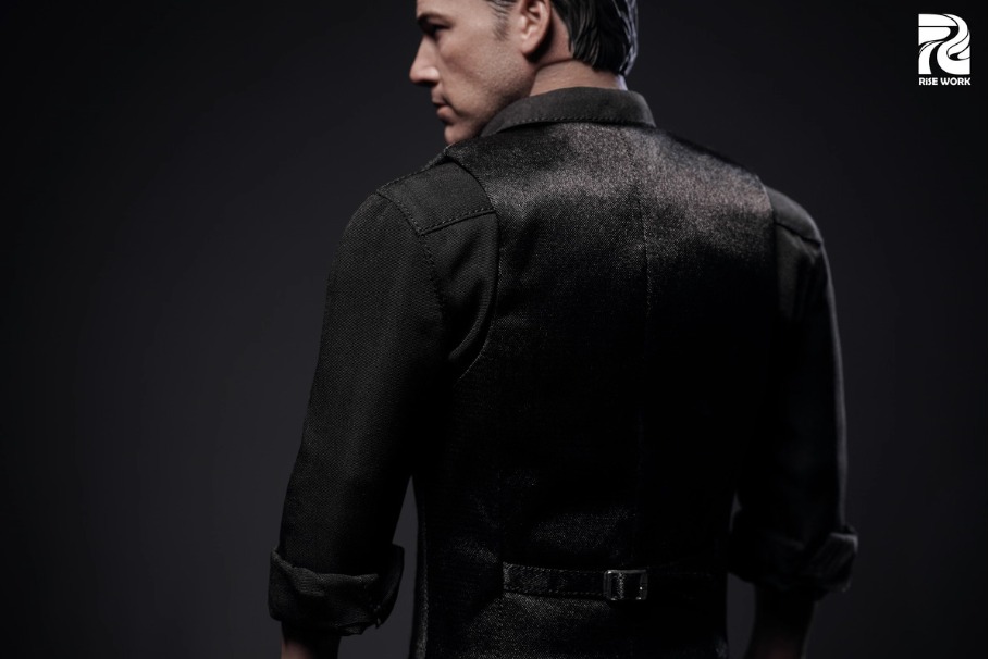 Pre order! Rise Work RW05 1/6 Scale Gray Vest Clothing Set