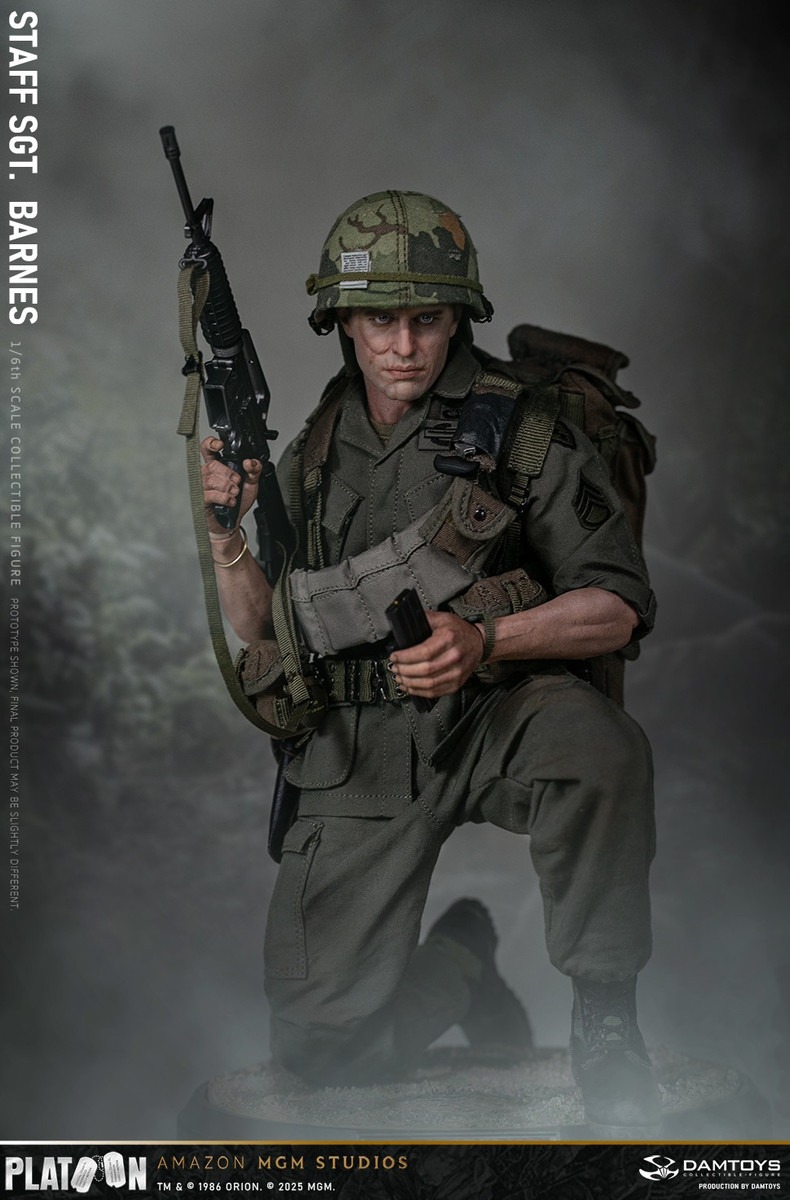 Pre order! DAMTOYS DMS045 Platoon Staff Sergeant Barnes 1/6 Figure