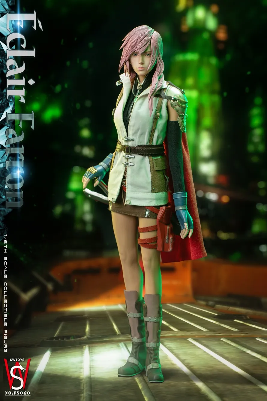 In stock! SWTOYS FS060 1/6 Lightning Eclair Farron Final Fantasy XIII 1/6 Action Figure Collectible