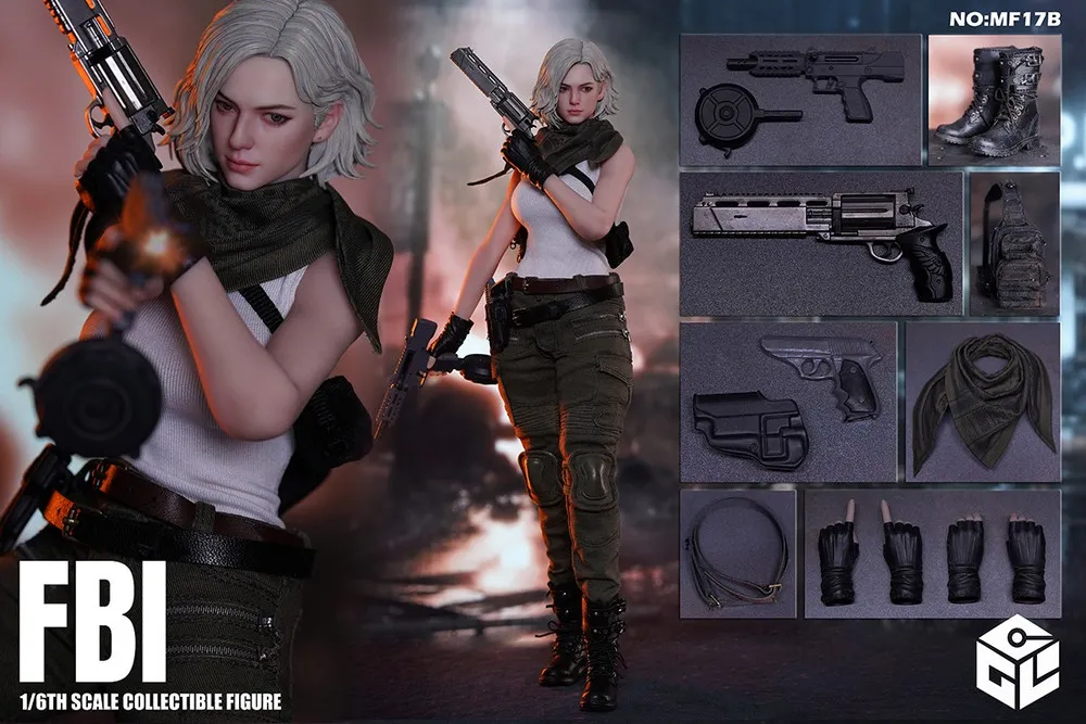 Pre order! CGL MF17B FBI Agent Grace Standard Edition 1/6 Action figure