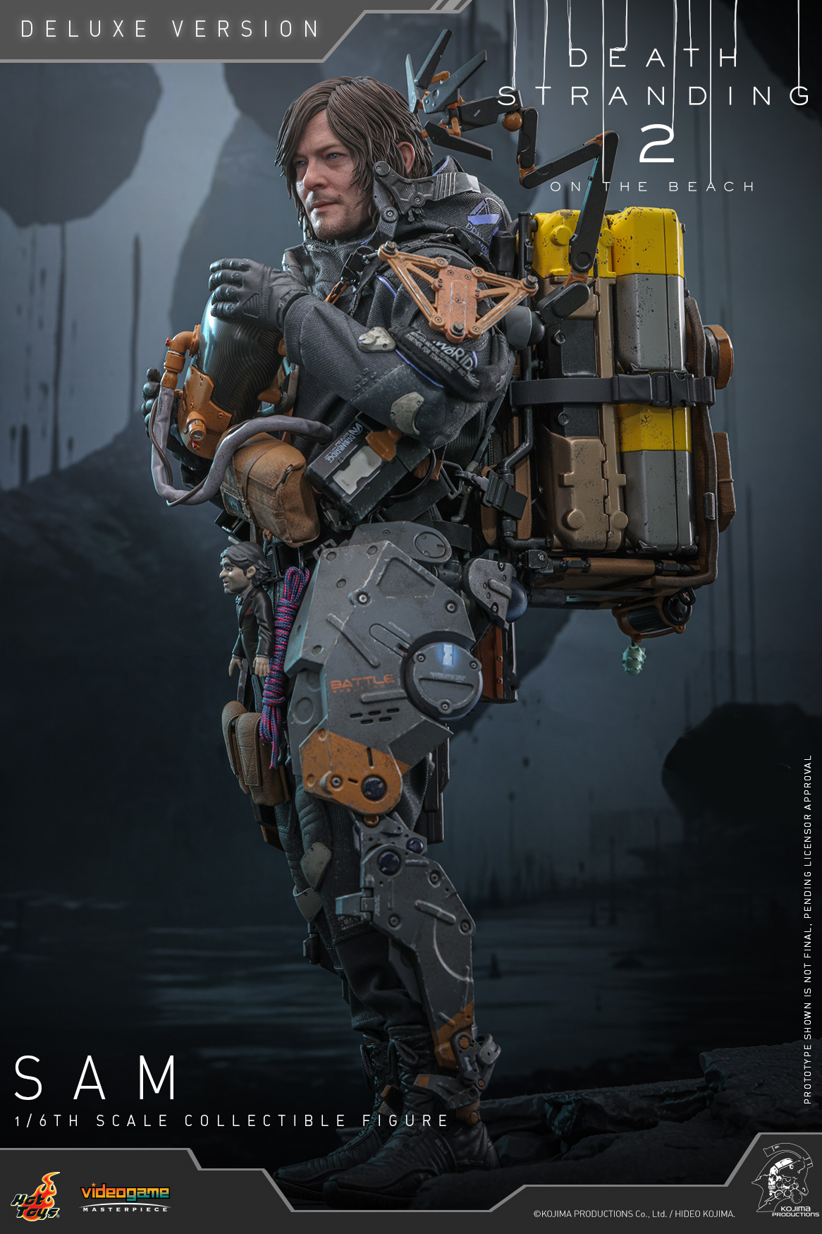 Pre Order! Hot Toys VGM76 Death Stranding 2: On the Beach Sam Deluxe (Sculpted version) 1/6 scale figure collectibles
