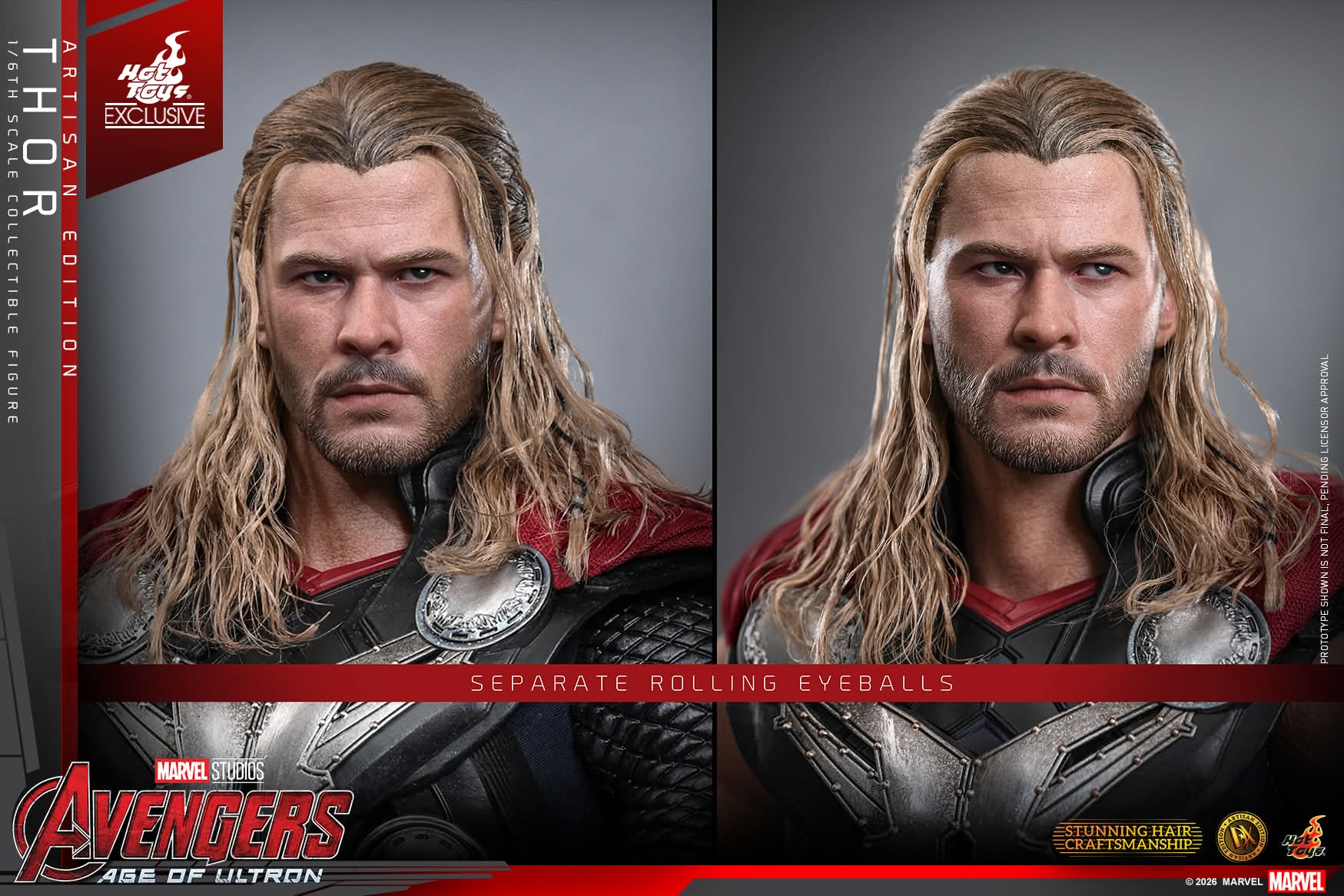 Pre order! Hot Toys MMS867AE Age of Ultron: Thor (Artisan Edition) 1/6 Scale Collectible Figure