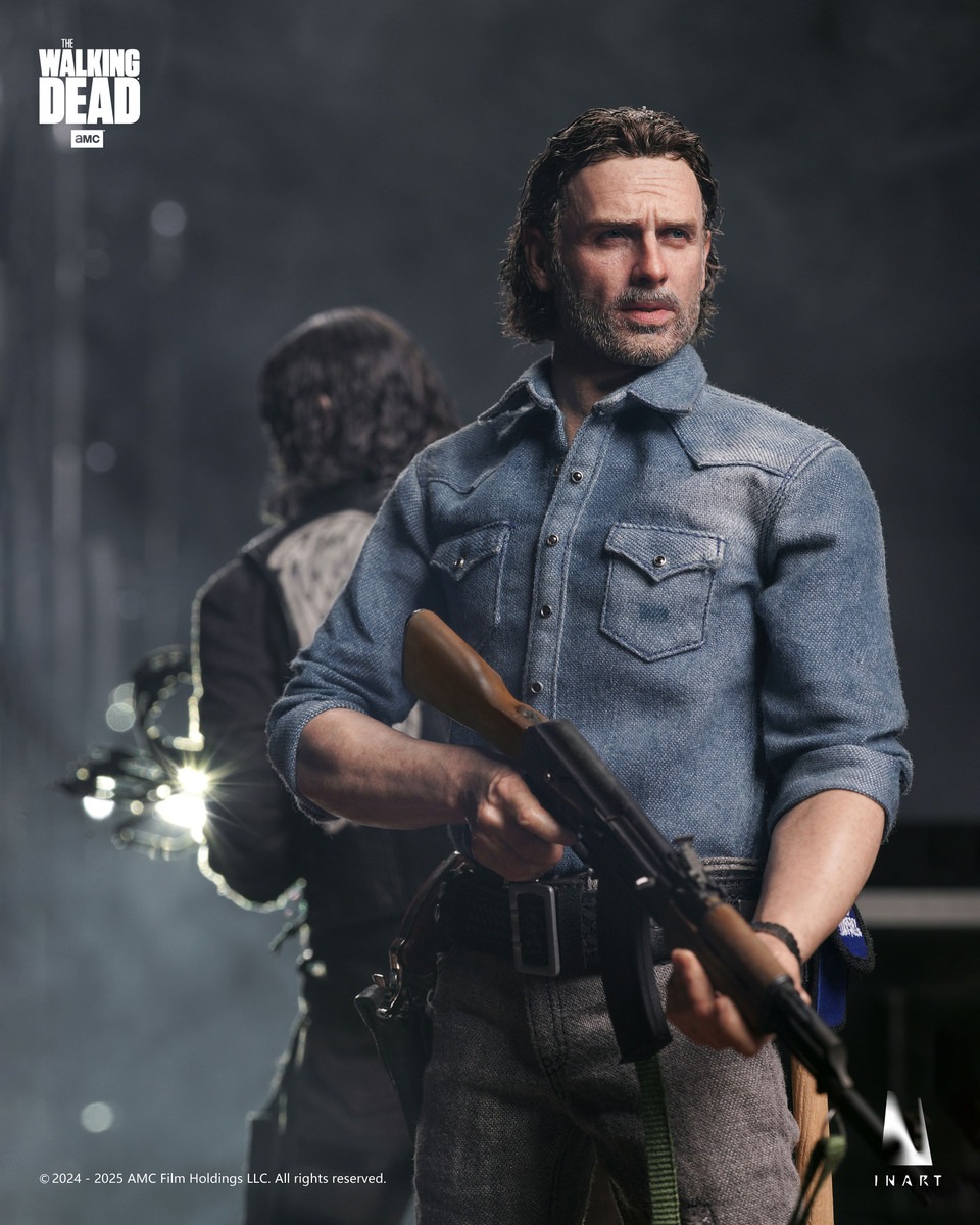 Pre order! INART Rick Grimes 1/6 Collectible Figure The Walking Dead Season 8