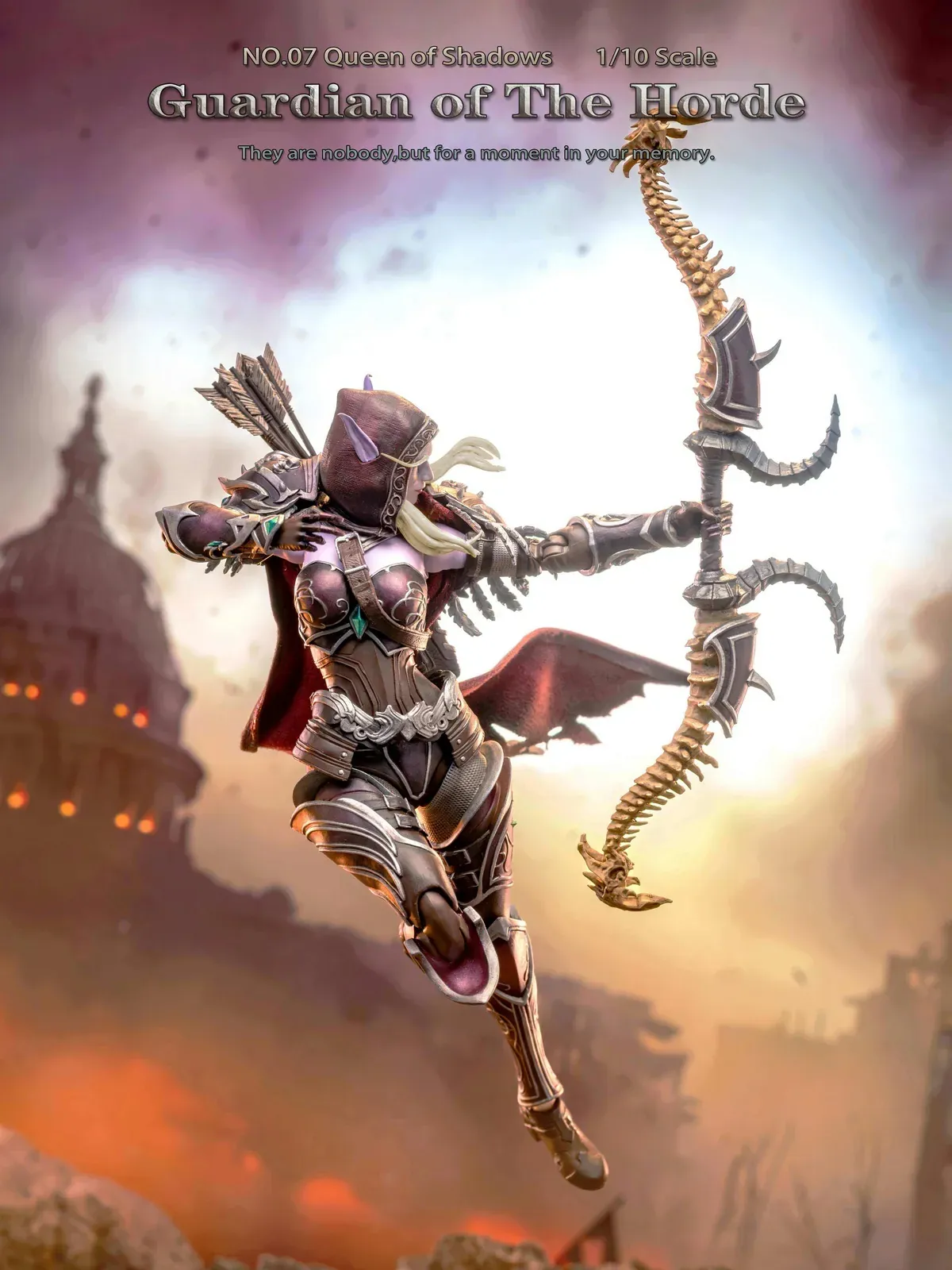 In stock! Grey Knight NO.07 Guardian of the Horde Queen of Shadows 1/10 Action Figure