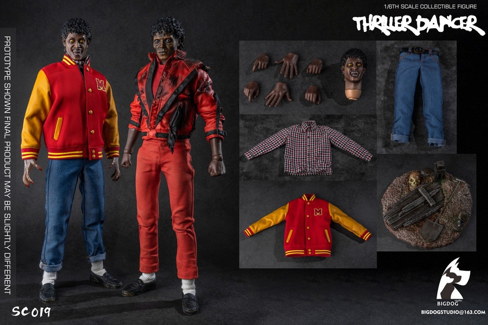 Pre Order! BIGDOG STUDIO SC019 1/6 Thriller Dancer Two Figure Version