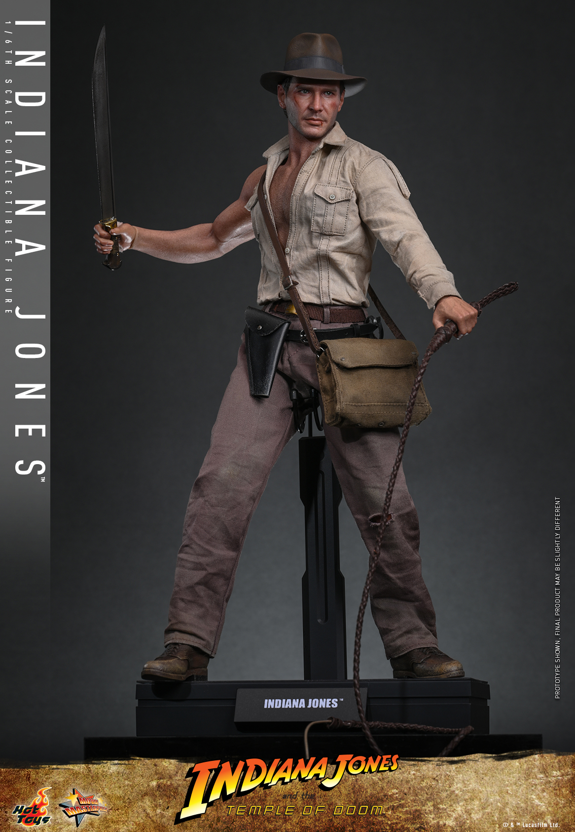 Pre order! Hot toys Indiana Jones And The Temple of Doom Standard Version 1/6 scale Indiana Jones Collectible Figure 