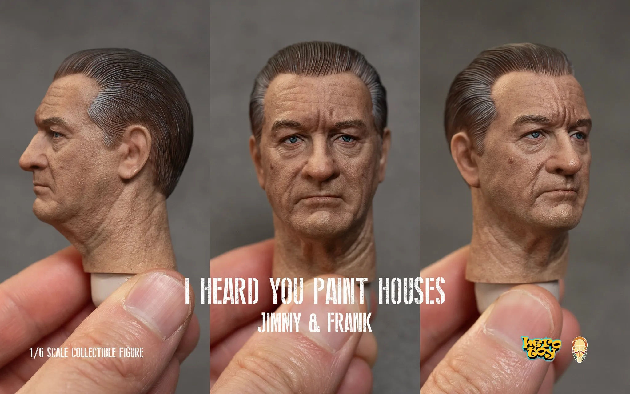 In stock! Herotoy +Facepool I Heard You Paint Houses Jimmy & Frank Set HTFP002 1/6 Action Figure