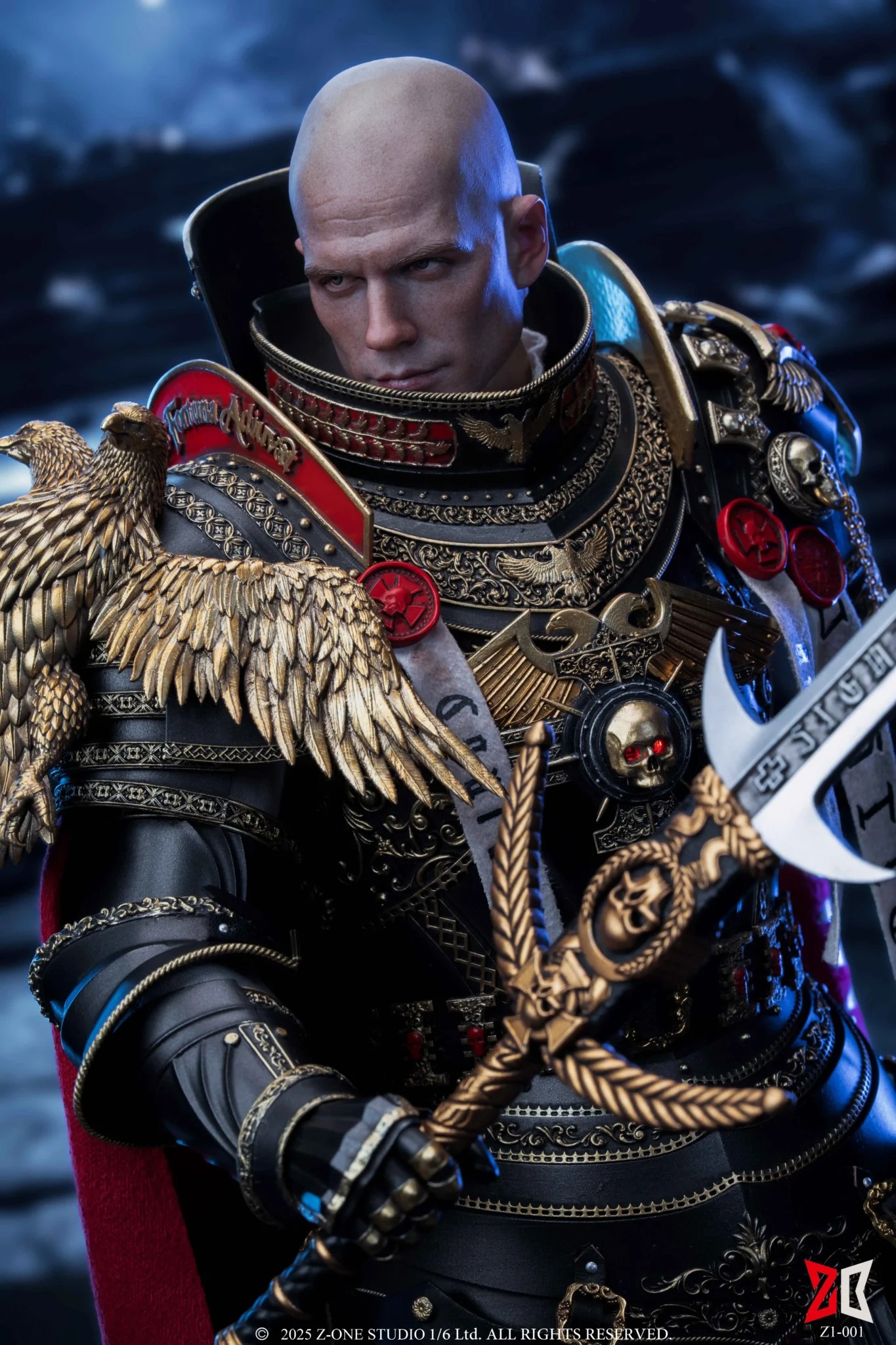 Pre order! Z-One Studio Z1-001 Warhammer Imperial Inquisitor - Martyr Leonard 1/6 Scale Alloy Figure