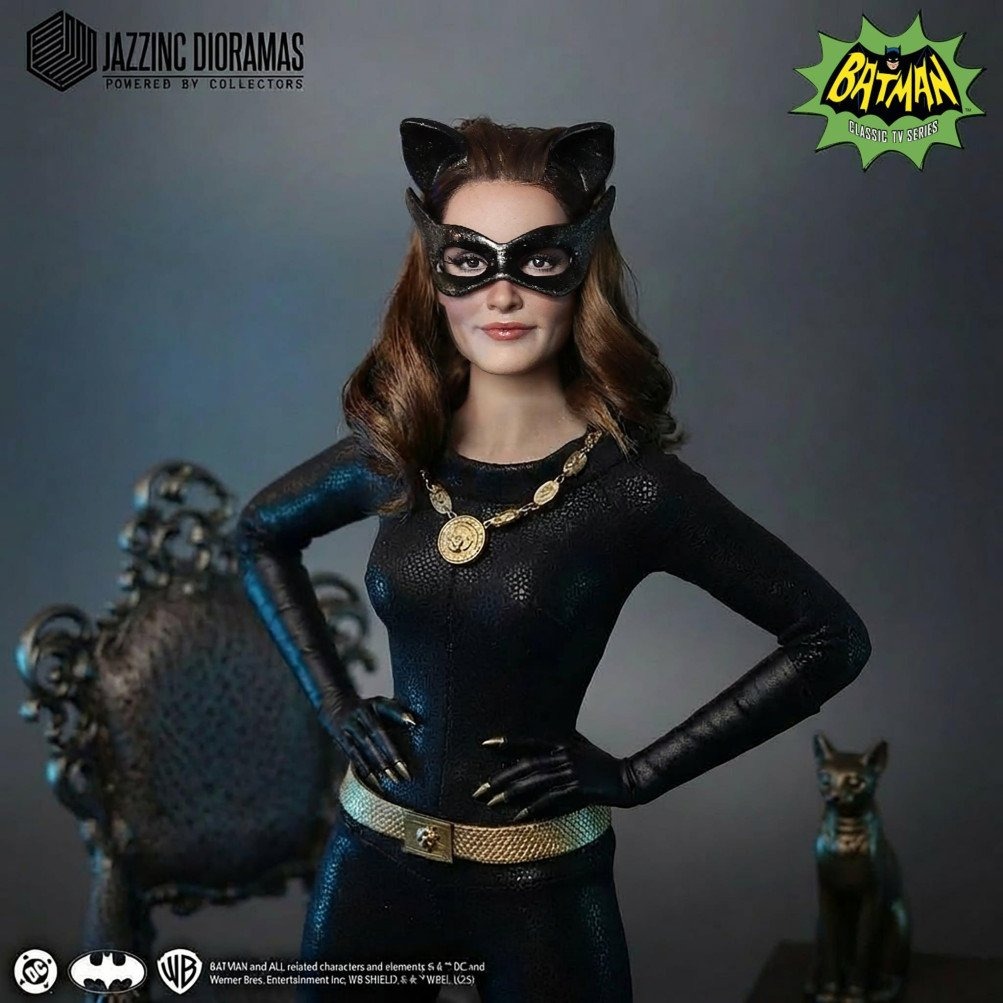 Pre order! Jazzinc CATWOMAN (BATMAN 1966 TV SERIES) 1/6 Scale Figure – DX Edition Julie Newmar