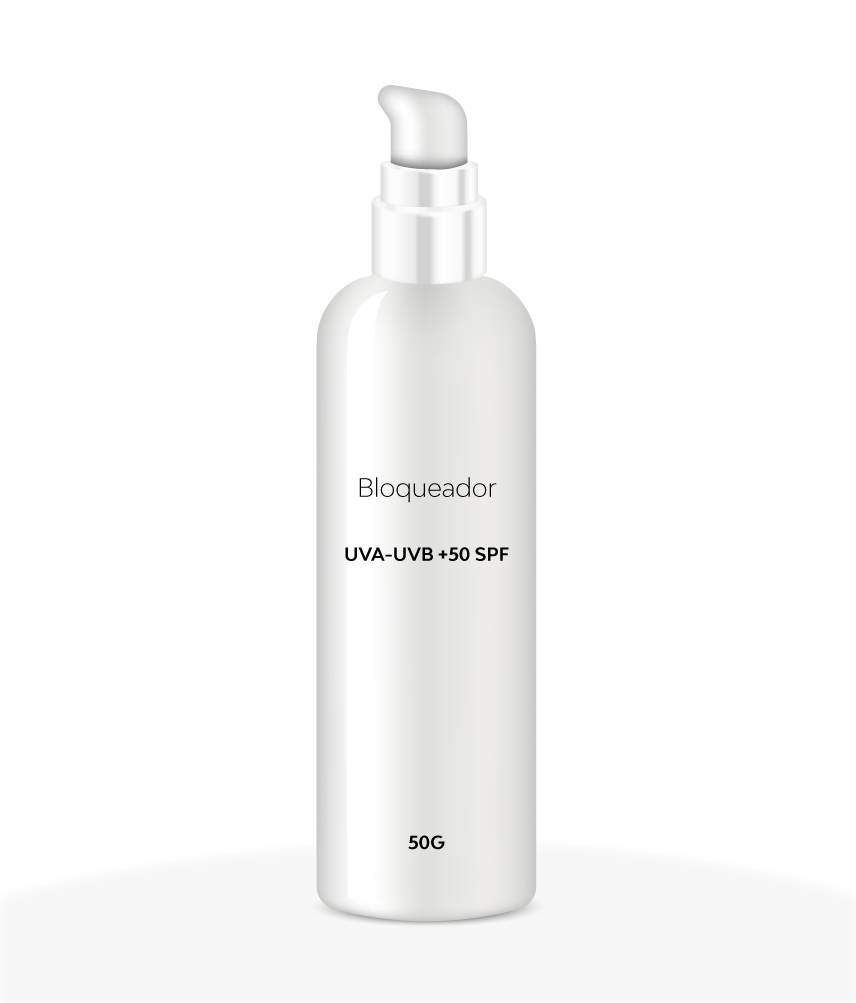 Bloqueador UVA- UVB +50 SPF