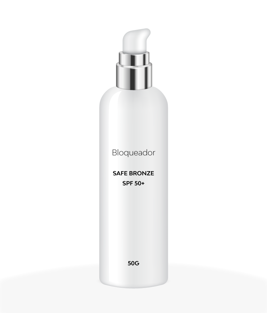 Bloqueador Safe BRONZE SPF 50+