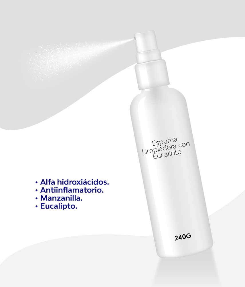 Espuma Limpiadora con Eucalipto