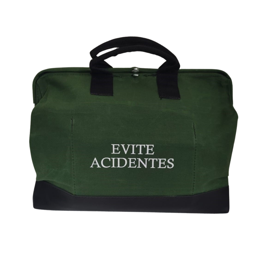 BOLSA LONA IMPERMEÁVEL PARA FERRAMENTA COM CADEADO 